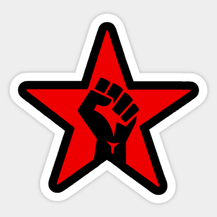 hand star symbol Sticker